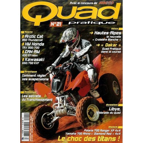 Quad Pratique  N° 21 : Le Choc Des Titans
