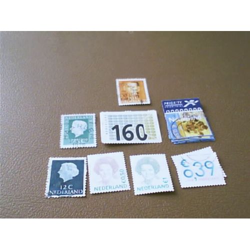 Lot De 8 Timbres De Nederland