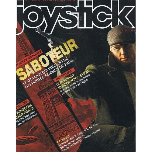 Joystick  N° 216 : Saboteur Le Gta-Like Qui Vous Offre Les Petites Femmes De Paris