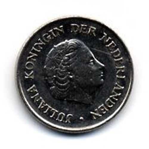 Pays Bas Nederland Pièce De 25 Cents - 1980