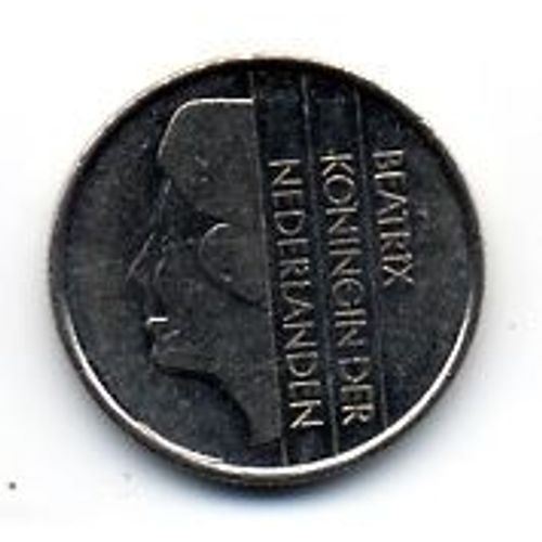 Pays Bas Nederland Pièce De 25 Cents - 1989
