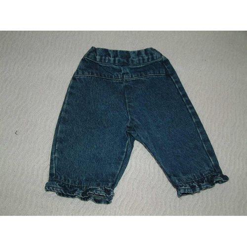 Jean Avec Froufrou En Bas Des Jambes
