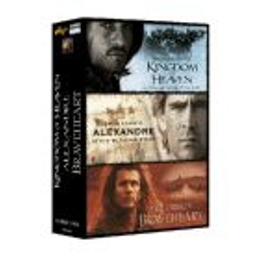 Coffret : Braveheart - Alexandre - Kingdom Of Heaven
