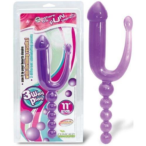 SEX TOYS Dong triple 3 Way Play sex toys Rakuten