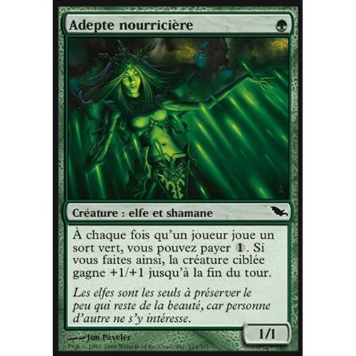 Adepte Nourricière  - Magic Mtg - Sombrelande 124 - C