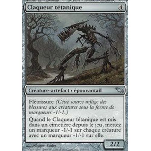 Claqueur Tétanique  - Magic Mtg - Sombrelande 255 - U