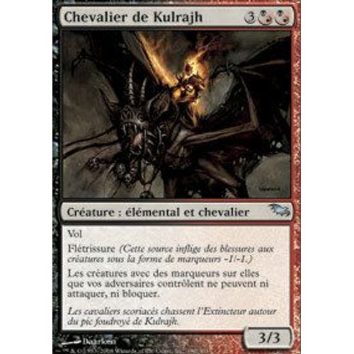 Chevalier De Kulrajh  - Magic Mtg - Sombrelande 190 - U