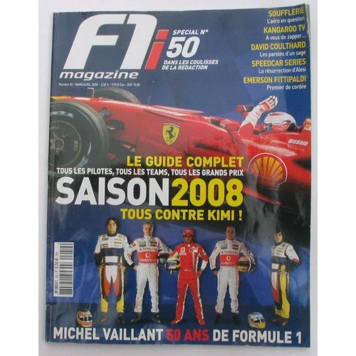 F1 Magazine Special N°50  N° 50 : Saison 2008 Tous Contre Kimi