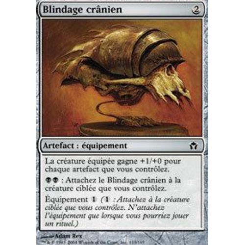 Blindage Crânien  - Magic Mtg - Cinquième Aube 113 - C