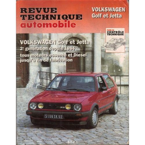 Revue Technique Automobile  N° 719.1 : Volkswagen Golf Et Jetta Ll Depuis 1984 Tous Moteurs Essence Et Diesel Jusqu'à Fin De Fabrication