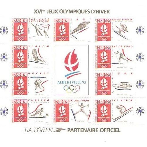 Xvi Jeux Olympiques D'hiver Alberville 92