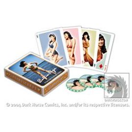 Bettie Page Jeu De Cartes À Jouer