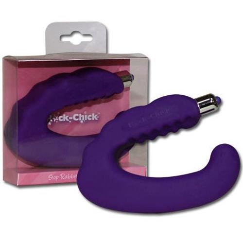 SEX TOYS Vibromasseur Rock Chick mauve en silicone Rakuten