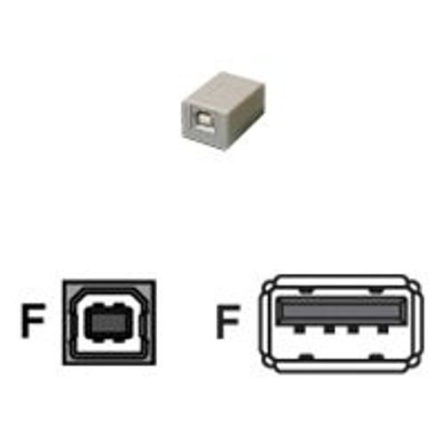 MCL Samar - Adaptateur USB - USB (F) pour USB type B (F)