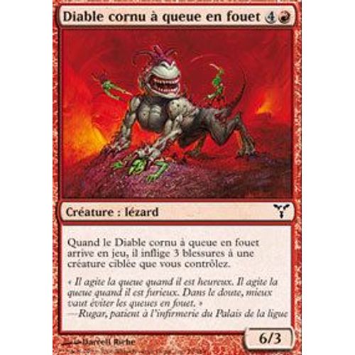 Diable Cornu À Queue En Fouet - Discorde - Vf - Commune