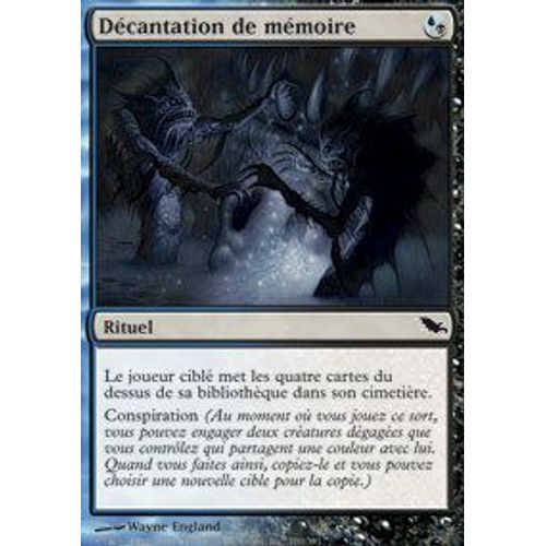Décantation De Mémoire  - Magic Mtg - Sombrelande 170 - C