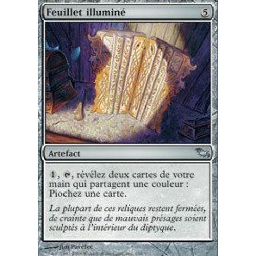 Feuillet Illuminé  - Magic Mtg - Sombrelande 254 - U