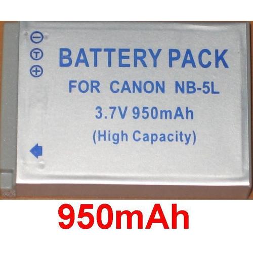 Batterie NB-5L-pour Digital Ixus 800-850-900-950