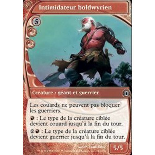 Intimidateur Boldwyrien  - Magic Mtg - Lèveciel 86 - U