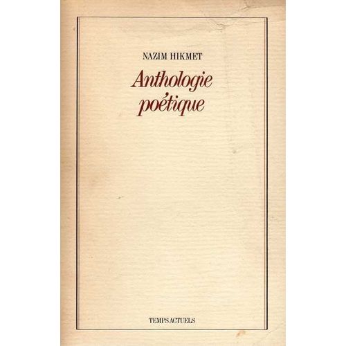Anthologie Poétique