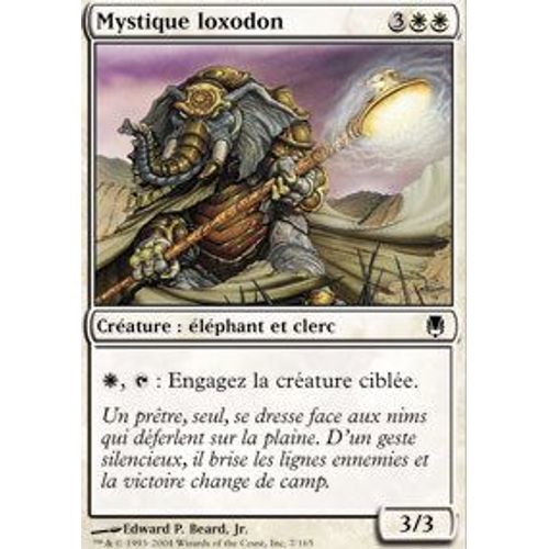 Mystique Loxodon  - Magic Mtg - Sombracier 7 - C