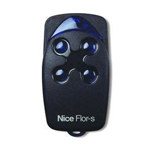 Nice FLO4R-S - Télécommande 4 canaux pour portails, portes de garages, barrières levantes...