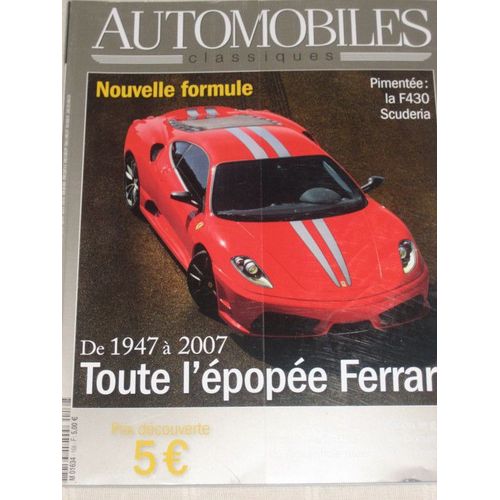 Automobiles Classiques Hors-Série N° 168 : Chronique 60 Ans De Ferrari/Bmw/Aston/Nissan
