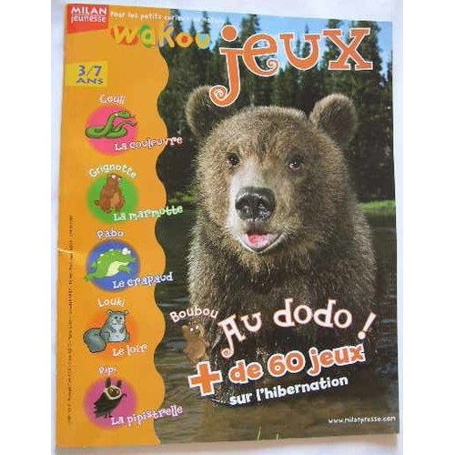 Wakou Jeux  N° 27 : Boubou Au Dodo