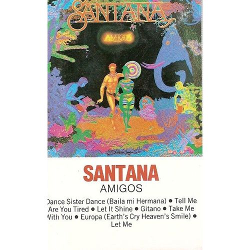 K7 Cassette Audio Santana Amigos
