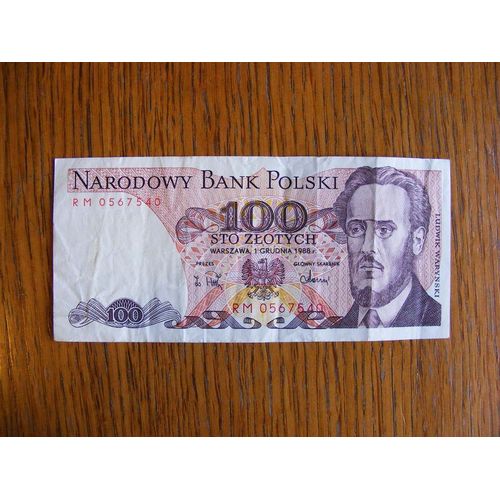 100 Zlotych 1988 Pologne