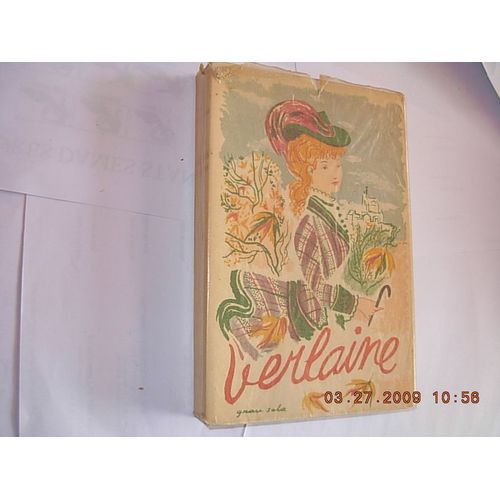 Paul  Verlaine  Poemes  Choisis ,Ornes De 7 Lithographies Originales De Grau Sala ,Sur Velin Numéroté De 1949