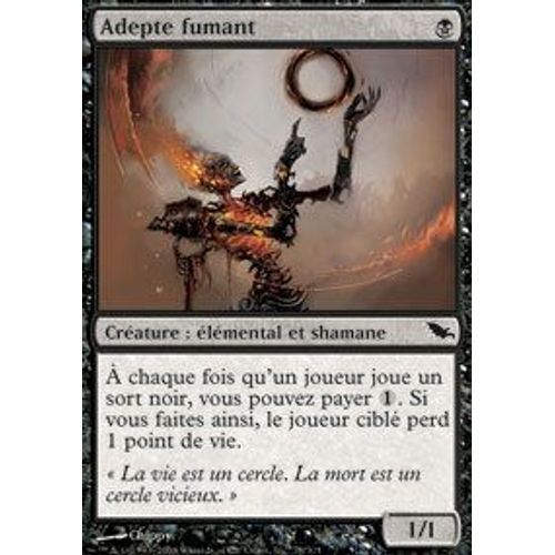 Adepte Fumant  - Magic Mtg - Sombrelande 78 - C
