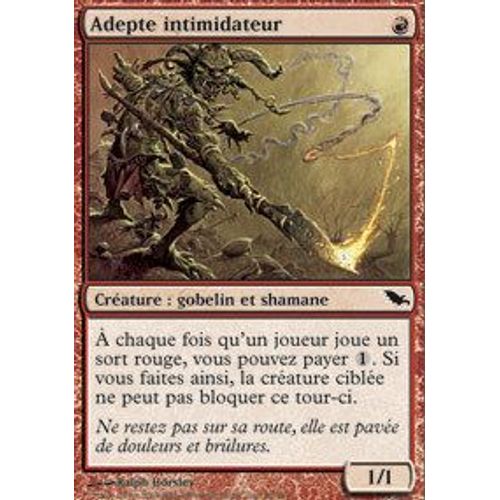 Adepte Intimidateur  - Magic Mtg - Sombrelande 96 - C
