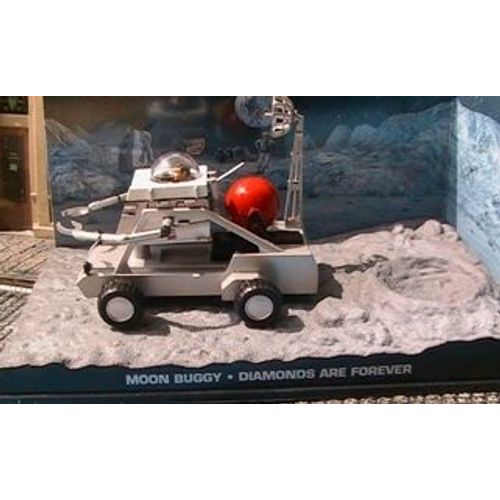 Diorama Moon Buggy Diamonds For Ever James Bond 1/43 Universal Hobbies-Universal Hobbies