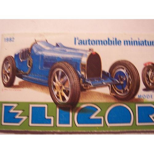 Catalogue Voiture Miniature Eligor