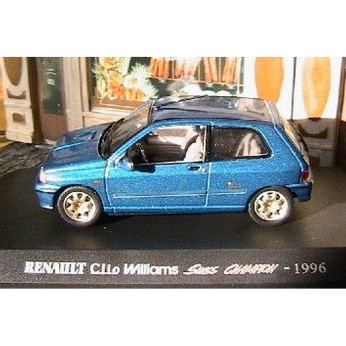 Renault Clio Williams Swiss Champion 1996 Universal Hobbies 1/43-Universal Hobbies