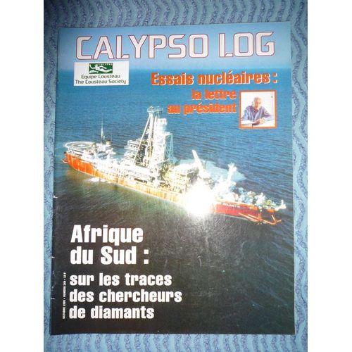 Calypso Log  N° 149 : Afrique Du Sud: Sur Les Traces Des Chercheurs De Diamants