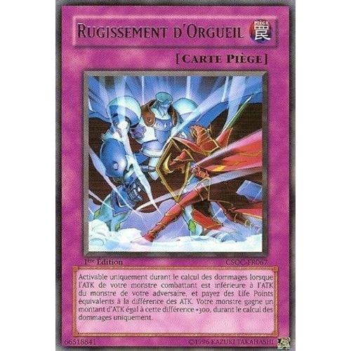 Rugissement D'orgueil - Rare - Csoc - Vf