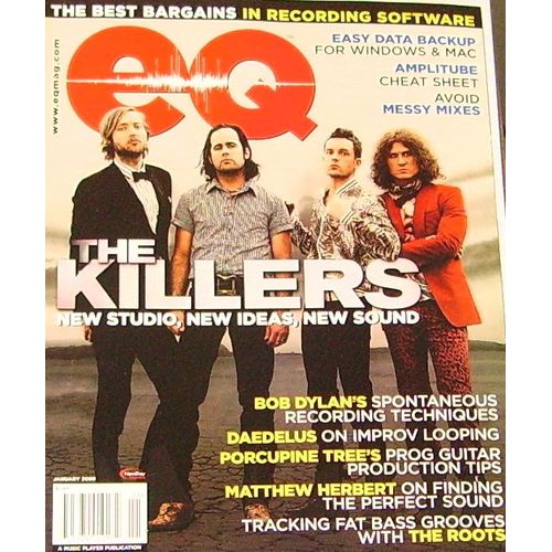 E Q  N° 01.09 : The Killers New Studio, New Ideas, New Sound