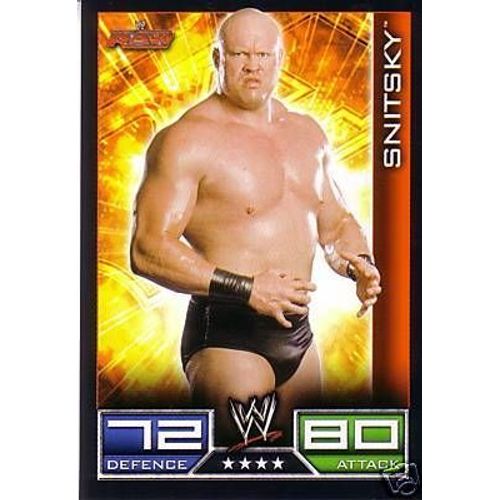 Wwe Slam Attax Trading Card Game Snitsky