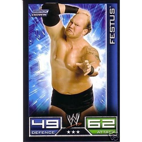 Wwe Slam Attax Trading Card Game Festus