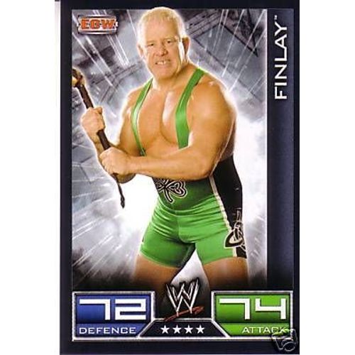Wwe Slam Attax Trading Card Game Finlay
