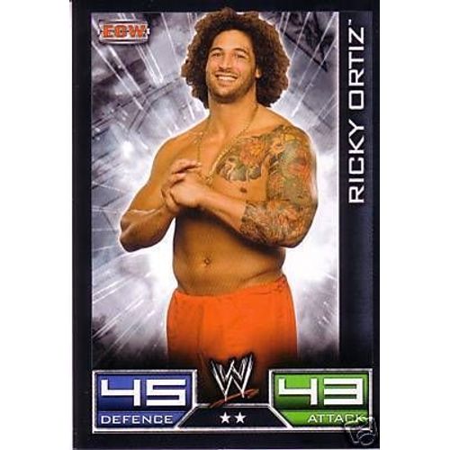 Wwe Slam Attax Trading Card Game Ricky Ortiz