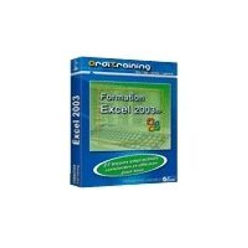 Formation - Excel 2003 Xp - Version Boîte - 1 Utilisateur - Cd - Win - Français)