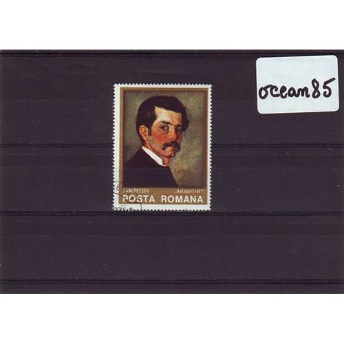 Roumanie 1975 : Autoportrait De I.Andreescu - Timbre Oblitéré
