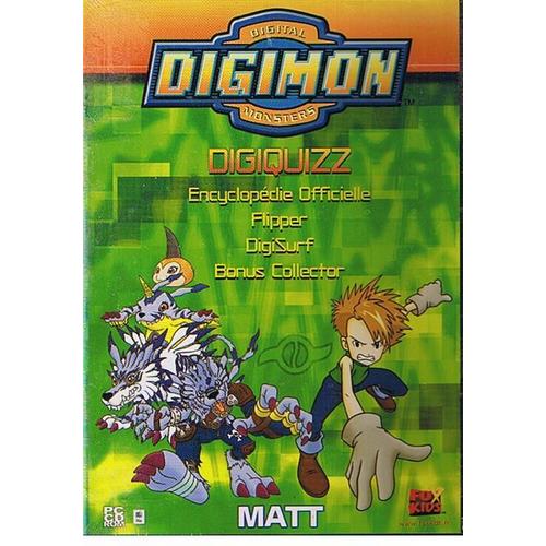 Digimon Digiquizz Flipper 'matt' Pc