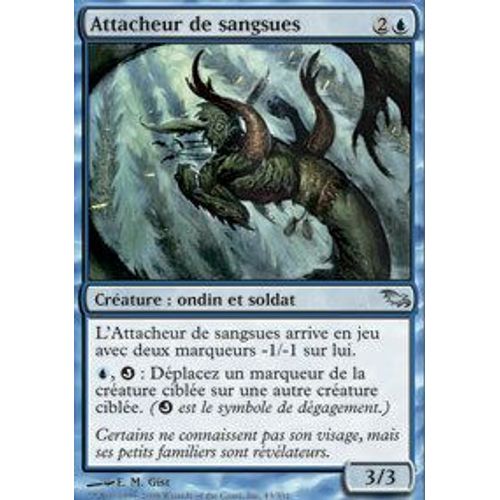 Attacheur De Sangsues  - Magic Mtg - Sombrelande 43 - U