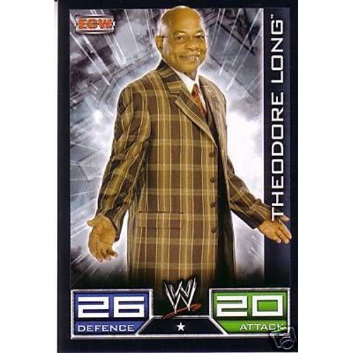 Wwe Slam Attax Trading Card Game Theodore Long