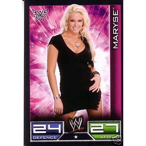 Wwe Slam Attax Trading Card Game Maryse