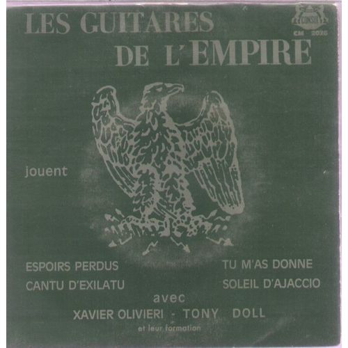 Espoirs Perdus  (A. Morelli) - Cantu D'exilatu (Gulianu, J. Istria, J. Orsi)  / Soleil D'ajaccio (I. Pastor - M. Zanny) - Tu M'as Donné (M. Leneva - C. Farysse)